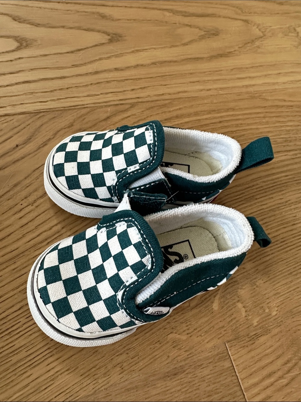 Toddler Vans Slip-On Checkerboard shoe  - size 2